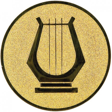 Musik (Harfe) Emblem