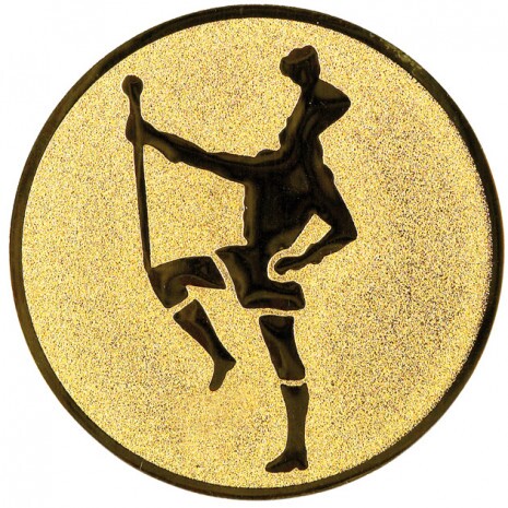 Majorette Emblem gold 25 mm