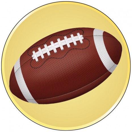 American Football Emblem 50 mm