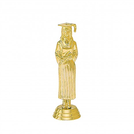 Studentin (weiblich) Goldfigur