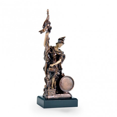 Feuerwehrmann (St. Florian) Kunstharzskulptur