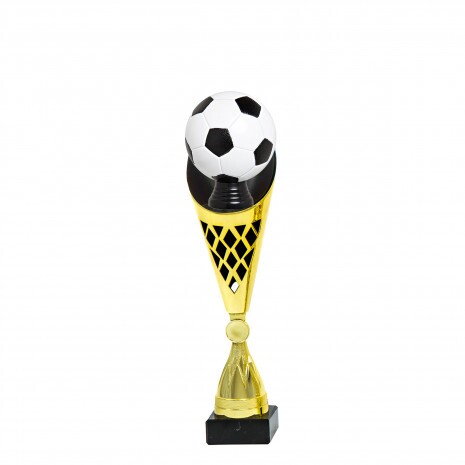 Bunter Fußballpokal