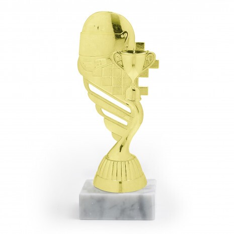 Auto Thema Goldfigur mit Basis