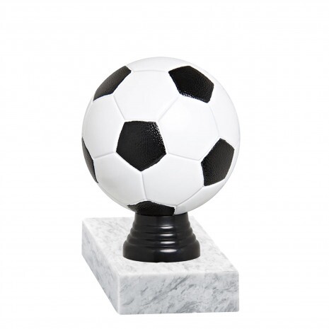 Fußball Bunte Figur mit Basis