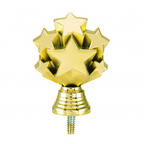 Sterne Goldfigur mit Basis