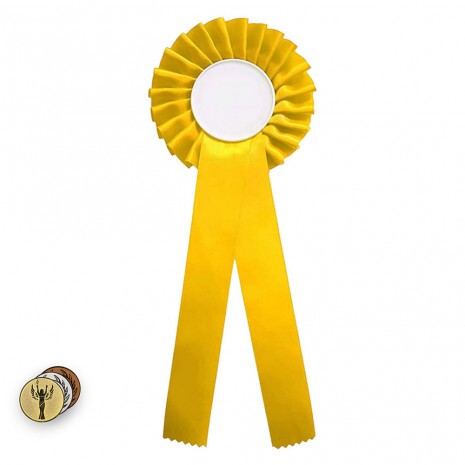 Rosette gelb