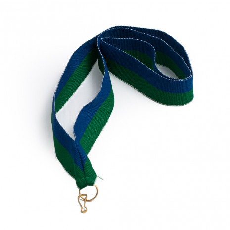 Blaugrün 22 mm Medaillenbänder