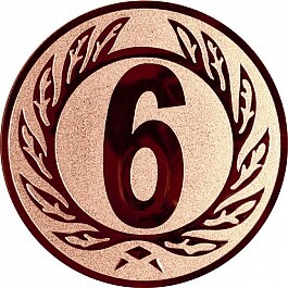 6. Platz Emblem