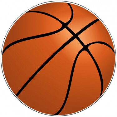 Basketball Emblem 50 mm