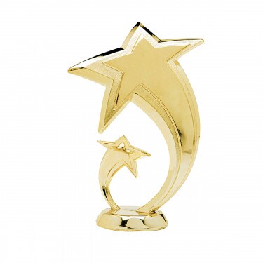 Stern Goldfigur