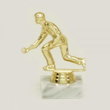 Bowling (männlich) Goldfigur