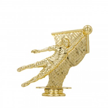 Fußball (Torwart) Goldfigur