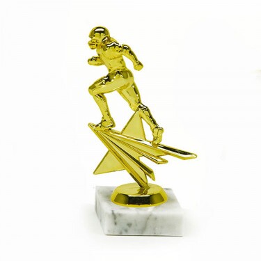 American Football Goldfigur