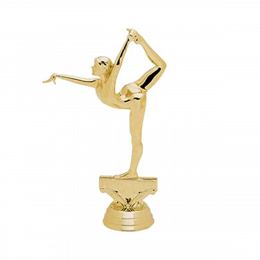 Frauenturnen Goldfigur