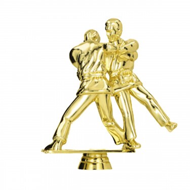 Jonglieren (Doppel) Goldfigur