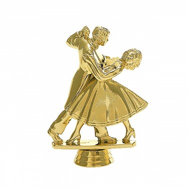 Tanzpaar Goldfigur