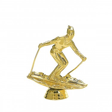 Ski Goldfigur
