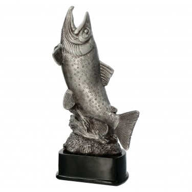 Fisch (Hecht) Kunstharzskulptur
