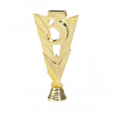 Platz Goldfigur