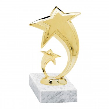 Stern Goldfigur mit Basis