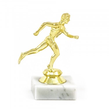Läuft Goldfigur mit Basis