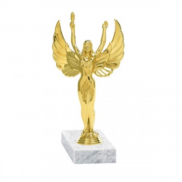 Siegreich (Victoria Medium) Goldfigur mit Basis