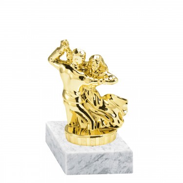 Tanz Goldfigur mit Basis
