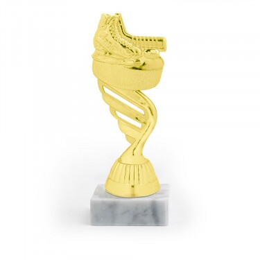 Eishockey Goldfigur mit Basis