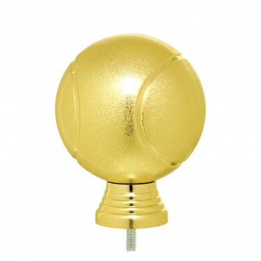 Tennisball Goldfigur mit Basis