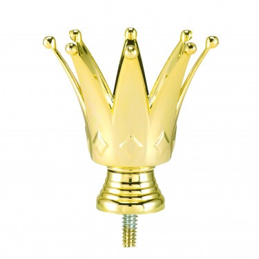 Krone Goldfigur mit Basis