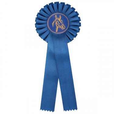 Rosette blau