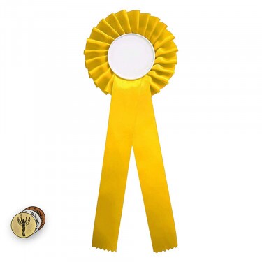 Rosette gelb