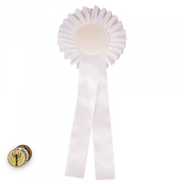 Rosette weiß