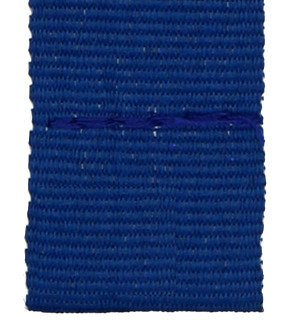 Blau 20 mm Genähtes Medaillenband