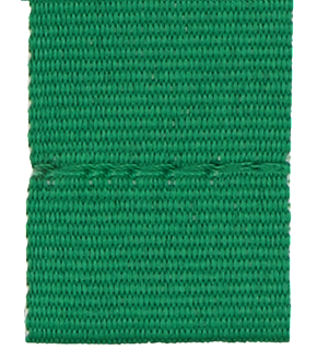 Grün 20 mm Genähtes Medaillenband