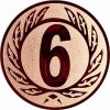 6. Platz Emblem