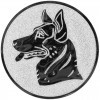 Hund (deutscher Schäferhund) Emblem