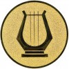 Musik (Harfe) Emblem