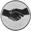 Händedruck Emblem