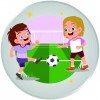 Kids Fußball Mädchen Emblem