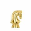 Schach (Pferdekopf) Goldfigur