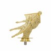 Fußball (Torwart) Goldfigur