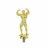 Bodybuilder Goldfigur