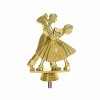 Tanzpaar Goldfigur