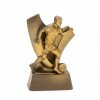 Fußball (kleiner Spieler) Kunstharzskulptur