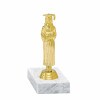 Studentin (weiblich) Goldfigur mit Basis