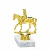 Reiten (Dressur) Goldfigur mit Basis