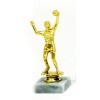 Volleyball (Männer) Goldfigur mit Basis