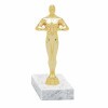 Ossi-Statue (klein) Goldfigur mit Basis