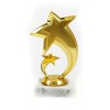 Stern Goldfigur mit Basis